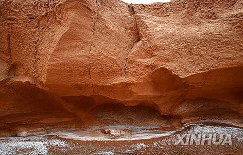 CHINA-QINGHAI-MARS SIMULATION BASE ... <YONHAP NO-0066> (XINHUA)